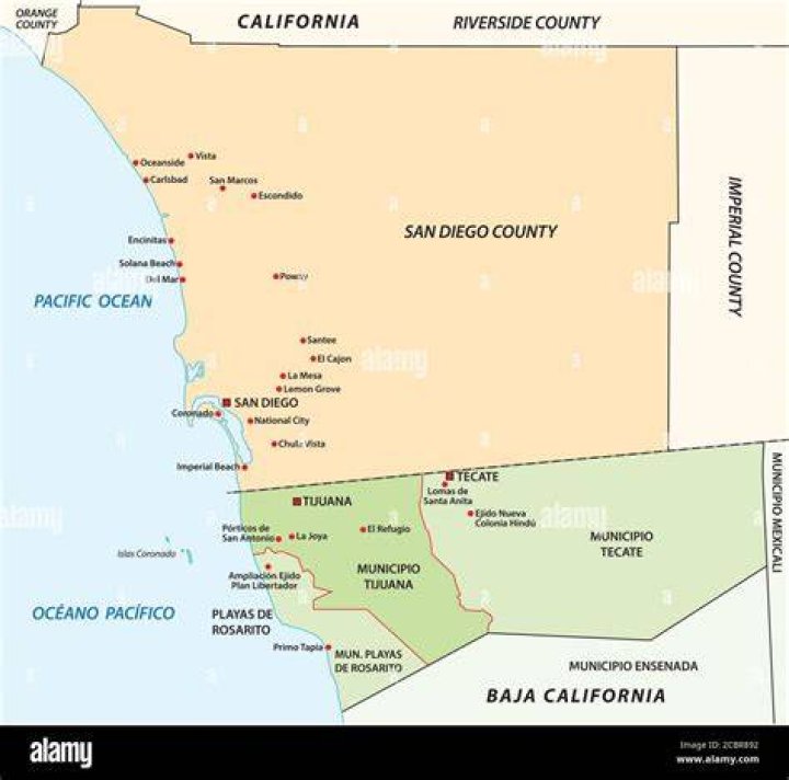 Are Tijuana and San Diego the same city?