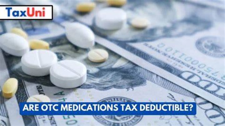 Are Vitamin supplements tax deductible?