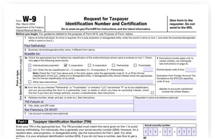 Are W9 reported to the IRS?