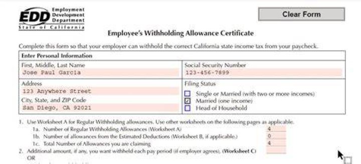 How do I increase my California withholding?
