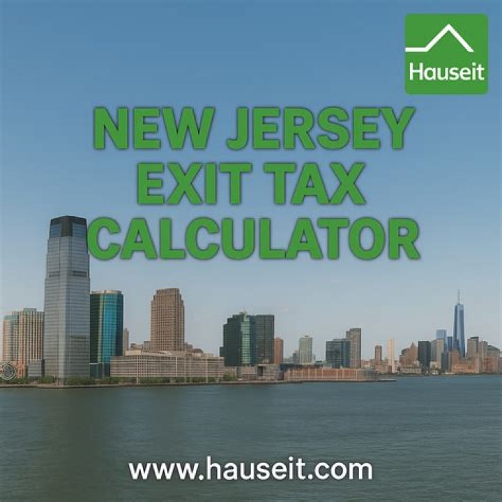 Is there an exit tax for leaving NJ?