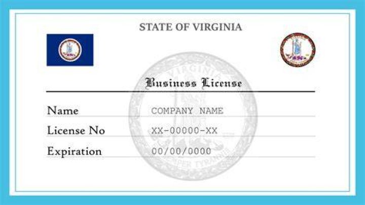 What businesses require a license in Virginia?