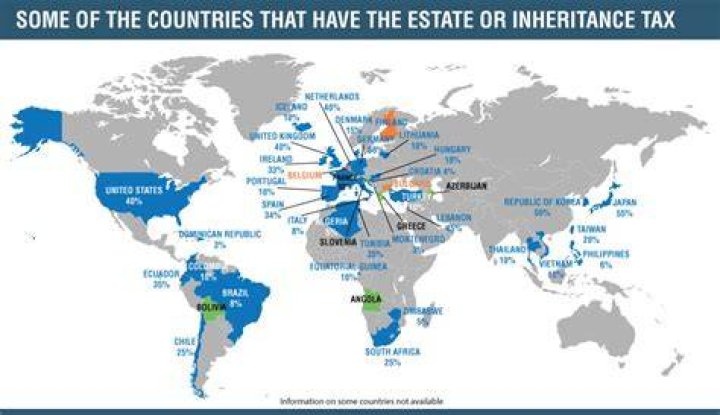 What countries have inheritance tax?