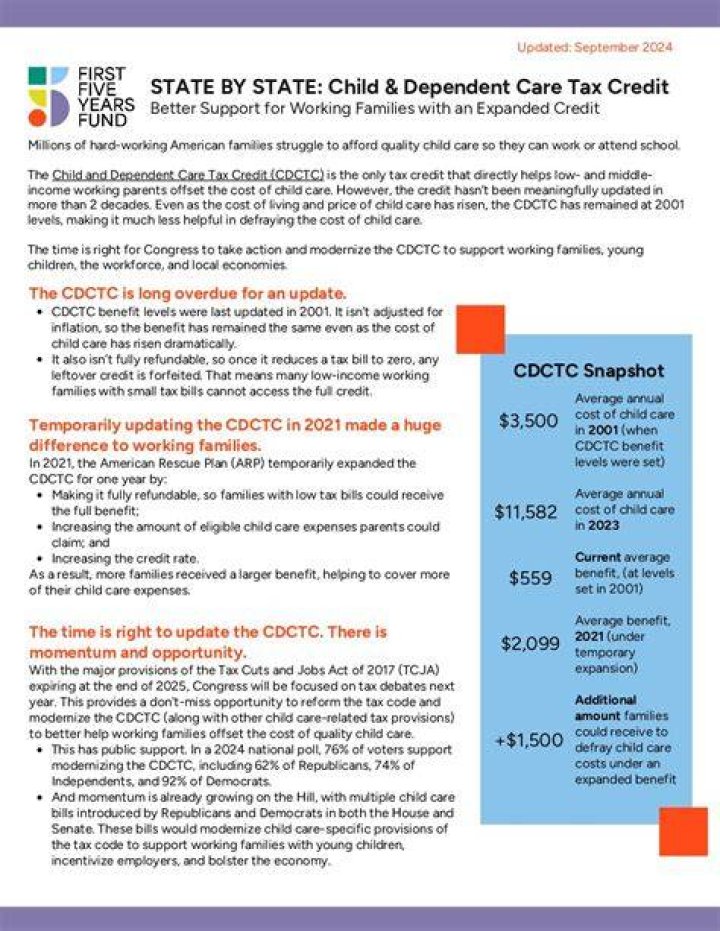 What is the New York State Child and Dependent Care Credit?